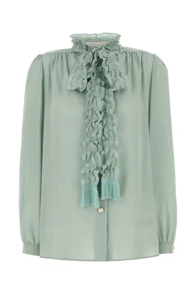 VALENTINO VALENTINO GARAVANI TIFFANY CREPE SHIRT