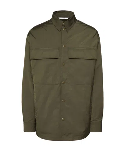 Valentino Shirt-style Jacket In Black