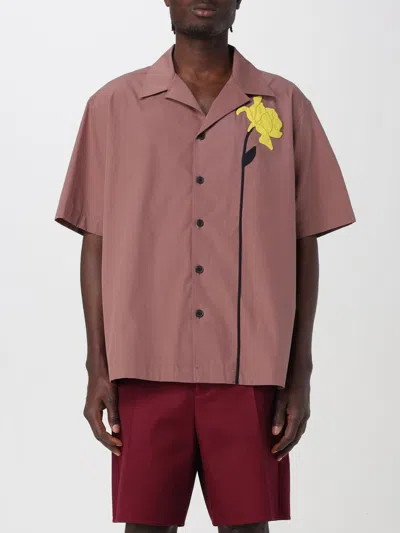 Valentino Shirt  Men Color Biscuit