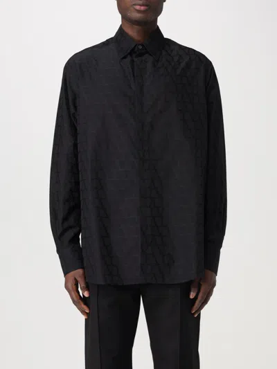 Valentino Shirt  Men Color Black