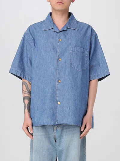 VALENTINO SHIRT VALENTINO MEN COLOR BLUE,G43657009