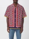 Valentino Bulles Royales Cotton Shirt In Multi