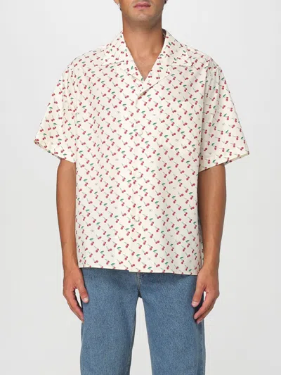 VALENTINO SHIRT VALENTINO MEN COLOR BUTTER,430339152