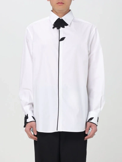 VALENTINO 衬衫 VALENTINO 男士 颜色 白色,F26274001