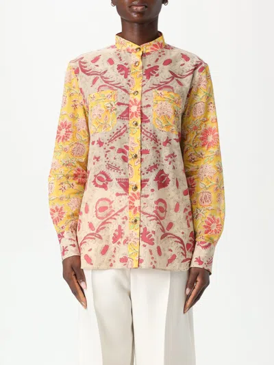 VALENTINO SHIRT VALENTINO WOMAN COLOR MULTICOLOR,G99337005