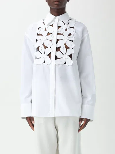 Valentino Shirt  Woman Color White In 白色