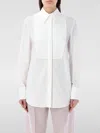 Valentino Panelled-design Cotton Shirt In 白色