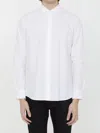 Valentino Garavani Men Shirt With Rockstud Untitled Studs In White