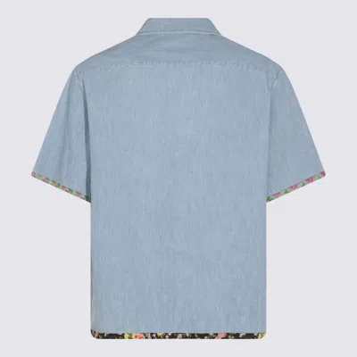VALENTINO SHIRTS BLUE AND GREEN