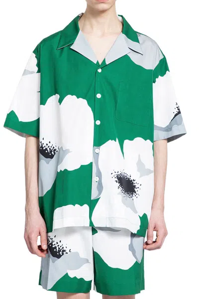 Valentino Shirts In Green