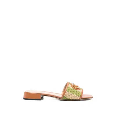 Valentino Garavani Sandals In Green