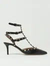 Valentino Rockstud Leather Slingback Pumps
