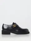 Valentino Vlogo Locker Single Monk Leather Loafers In Schwarz