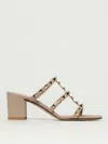 Valentino Rockstud Caged 60mm Slide Sandals