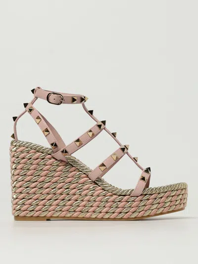 Valentino Garavani Shoes  Woman Color Pink In Multi