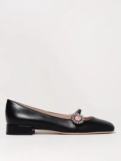 VALENTINO GARAVANI BALLET FLATS VALENTINO GARAVANI WOMAN COLOR BLACK,G83887002