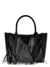 Valentino Small Tote Vlogo Side In Black