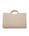 Valentino Shopper Tote Bag In Nude