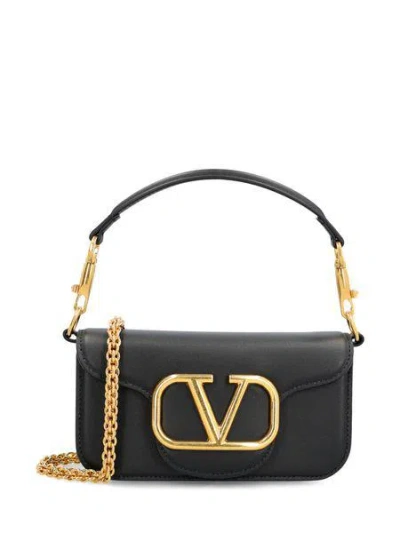Valentino Garavani Valentino Shopping Bags In Black