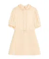 Valentino Women's Crepe Couture Short Dress In Nude