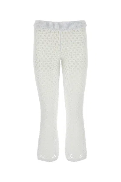 Valentino Women's Meshescape Pant In White