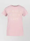 Valentino Garavani Printed Cotton T-shirt Clothing In Purple