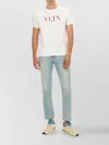 Valentino Vltn Cotton T-shirt In White