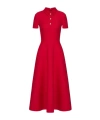 Valentino Midikleid Aus Crepe Couture Frau Rot 38 In Red
