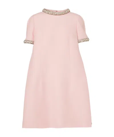 Valentino Short-sleeved Dress In Pink