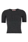 Valentino Toile Iconographe Knitted Top In Black