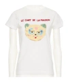 Valentino Animal Patterned Crewneck T-shirt In White