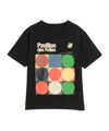 Valentino Cotton T-shirt With Pavillon Des Folies Print In Black