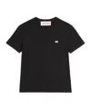 Valentino T-shirt With Signature Vlogo In Black
