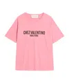 Valentino Short-sleeved T-shirt In Rosa.