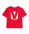 Valentino Women's Chezprint Tshirt In Red