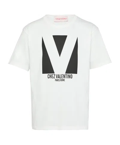 Valentino Man White T-shirts & Tank Tops