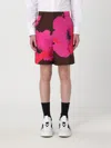 Valentino Floral Print Belted Shorts In 印花/多色