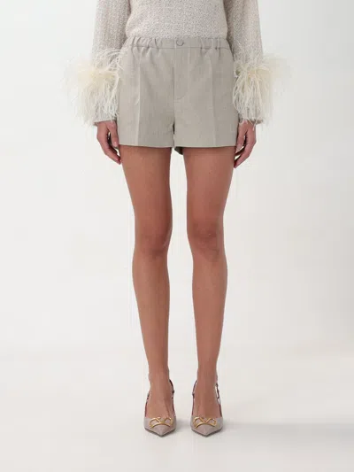 Valentino Short  Woman Color Beige