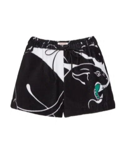 VALENTINO PANTHER-PRINT SHORTS