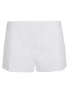 Valentino Tailored Cotton Shorts