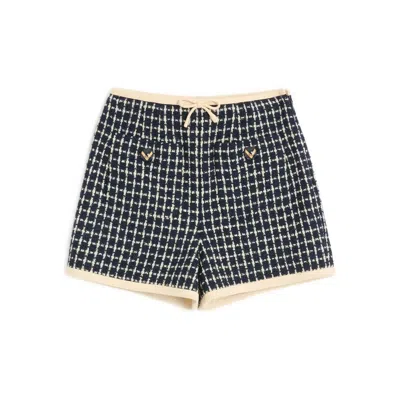 VALENTINO SHORTS BLUE, NEUTRAL