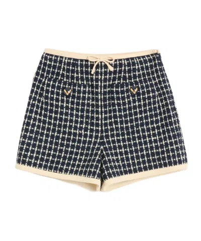 VALENTINO BOUCLÉ SHORTS