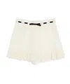 Valentino Daisy Sangallo Shorts Mit Tupfen Frau Elfenbein 44 In Ivory White