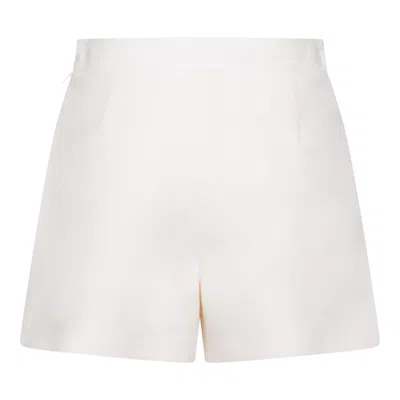 Valentino Shorts Light And Natural In White