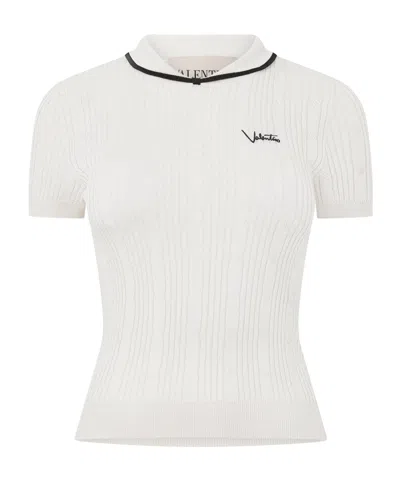 Valentino Short-sleeve Top In White