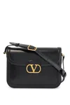 Valentino Garavani Garavani 9to5 Smooth Calfskin Shoulder Bag Woman Black Uni In Black