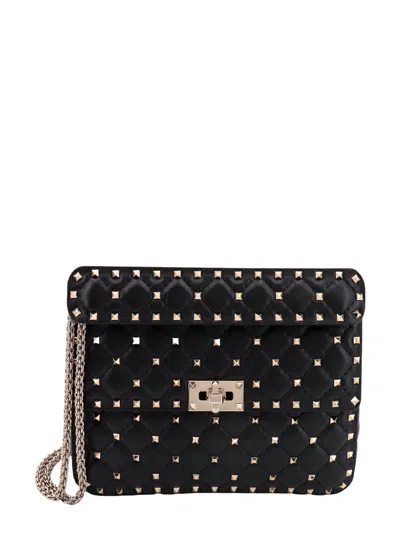 Valentino Garavani Shoulder Bag In Black