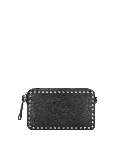 Valentino Garavani Shoulder Bag In Black