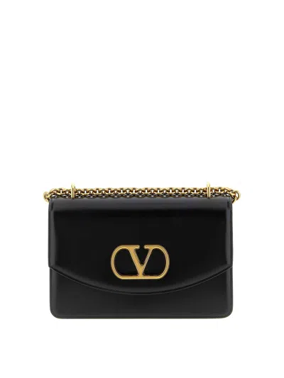Valentino Garavani Shoulder Bag In Black