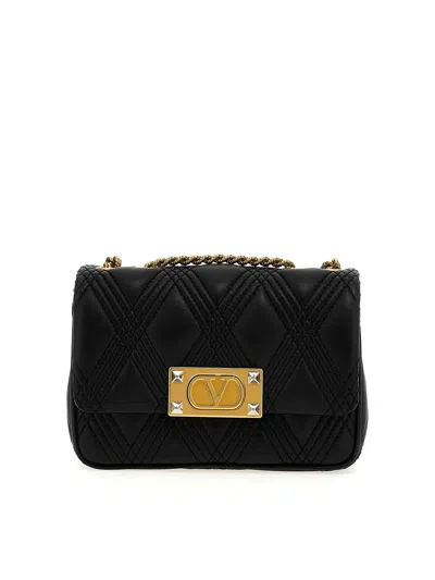 Valentino Garavani Shoulder Bag In Black